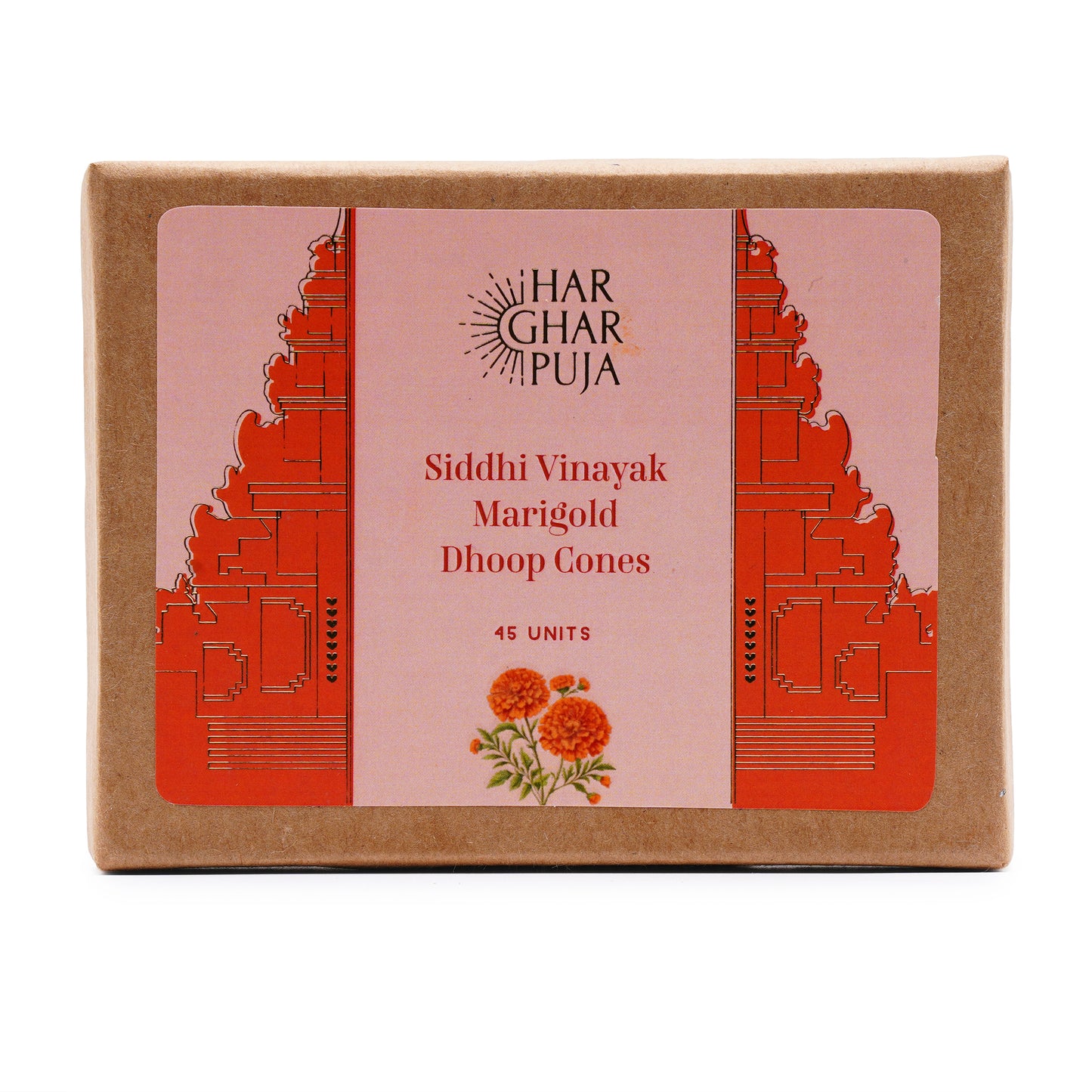 Har Ghar Puja Rose & Marigold Dhoop Cones