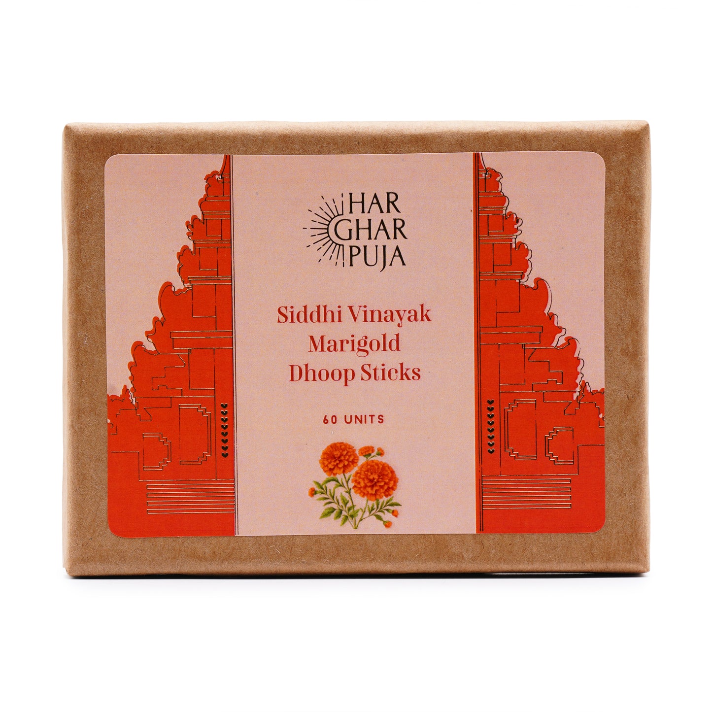 Har Ghar Puja Chandan & Marigold Dhoop Sticks