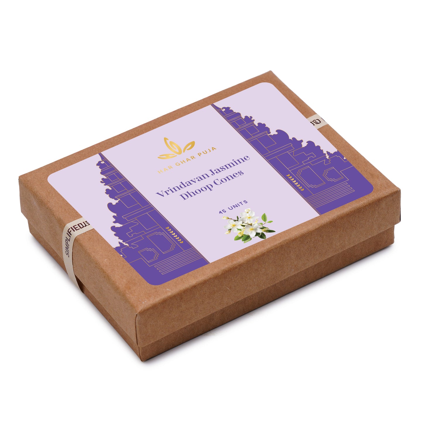 Har Ghar Puja Vrindavan Jasmine Dhoop Cones