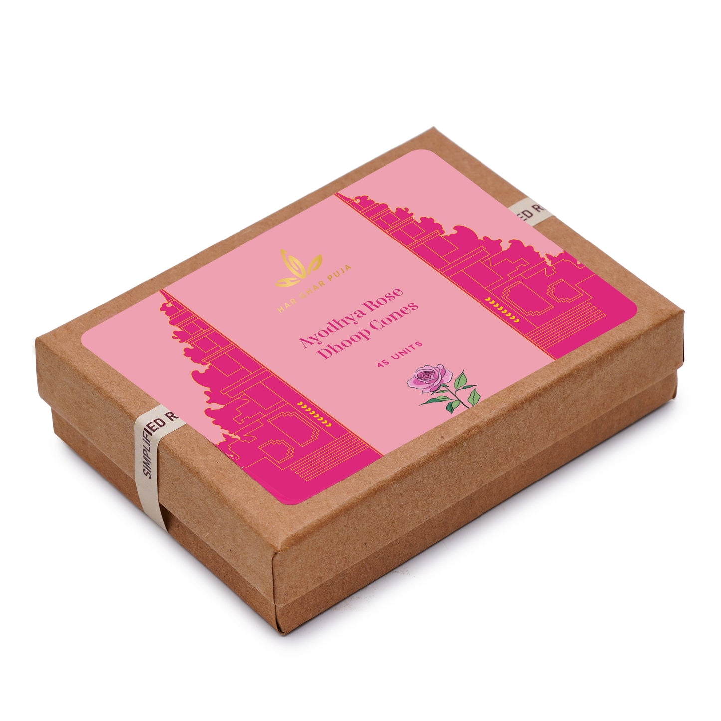 Har Ghar Puja Ayodhya Rose Dhoop Cones