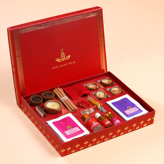 Dhanteras Diwali Puja Box by Har Ghar Puja
