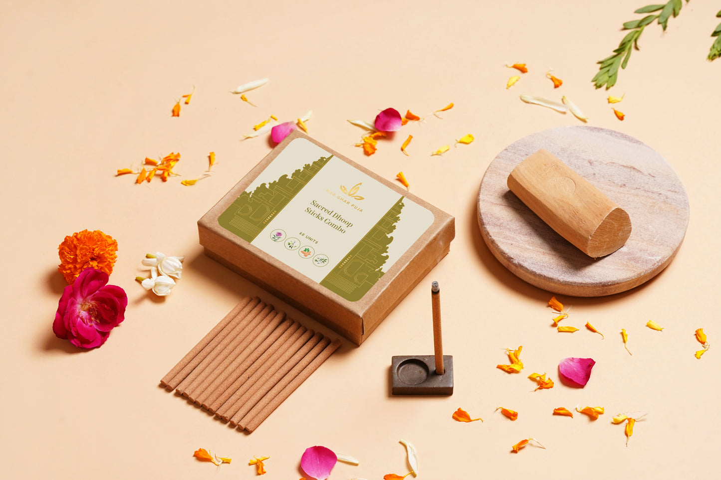 Har Ghar Puja Sacred Dhoop Sticks Combo