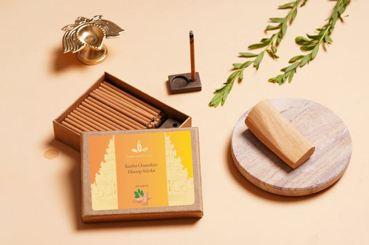Har Ghar Puja Kashi Chandan Bambooless Dhoop Sticks