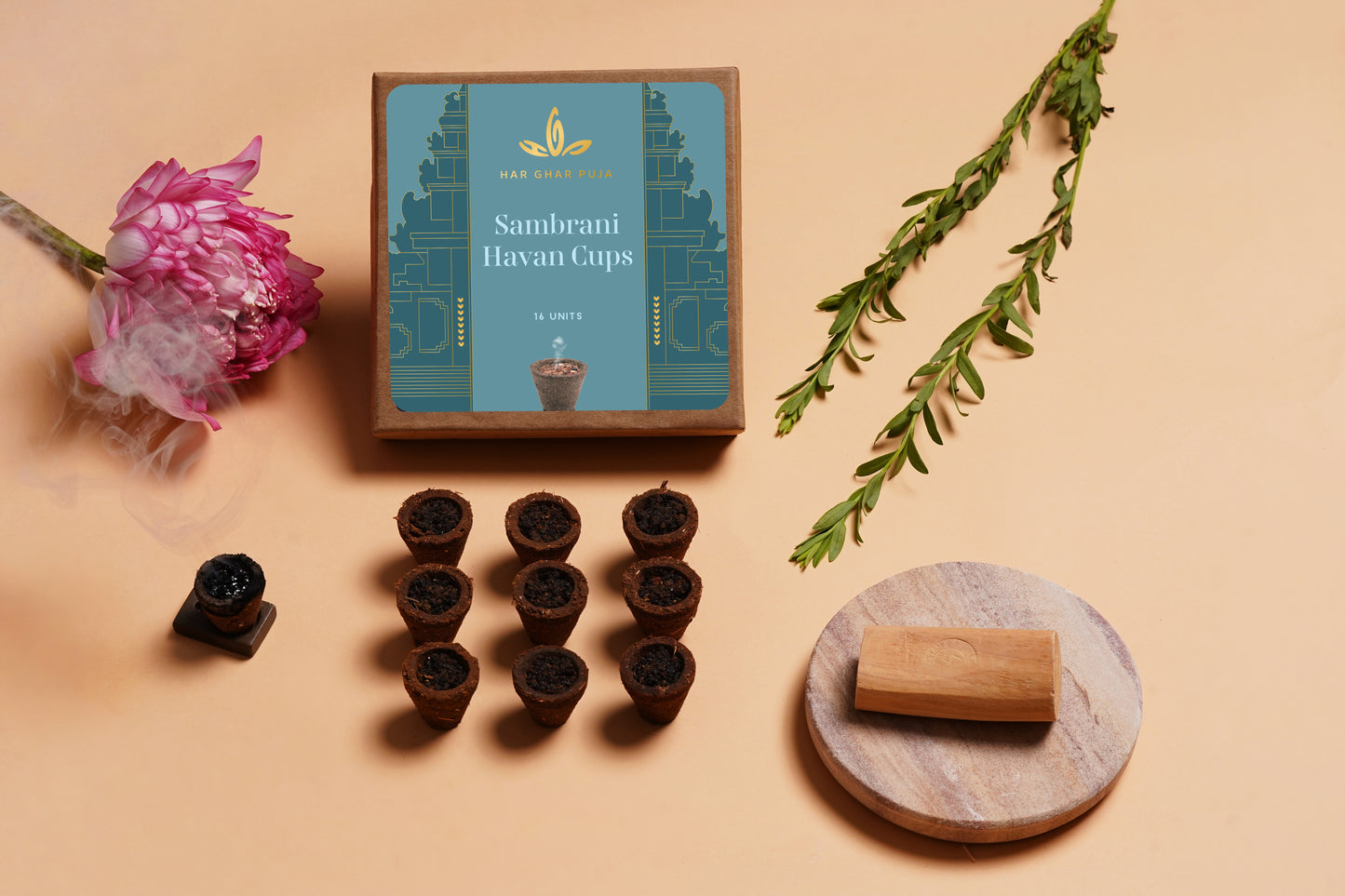 Har Ghar Puja Sambrani Havan Cup