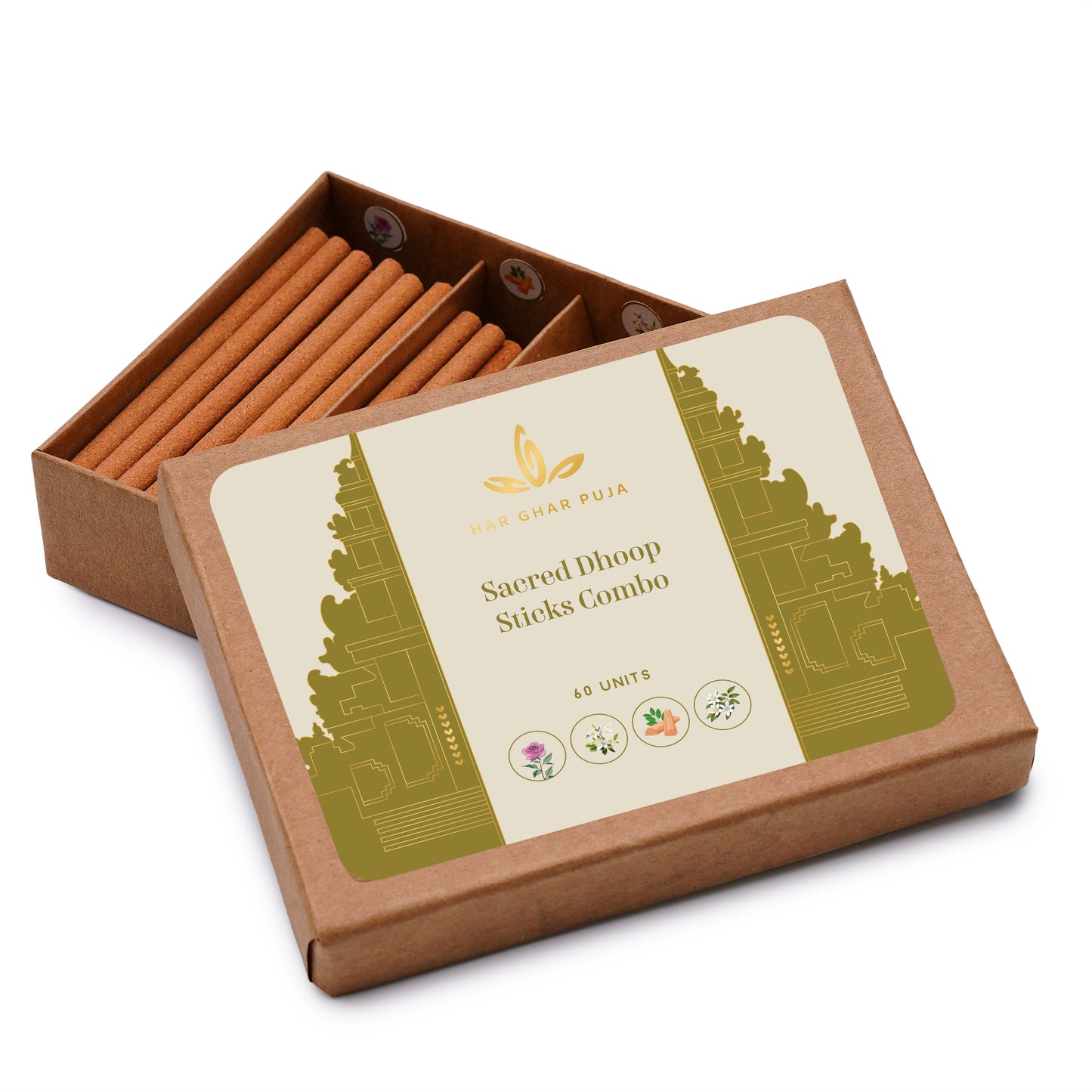 Har Ghar Puja Sacred Dhoop Sticks Combo