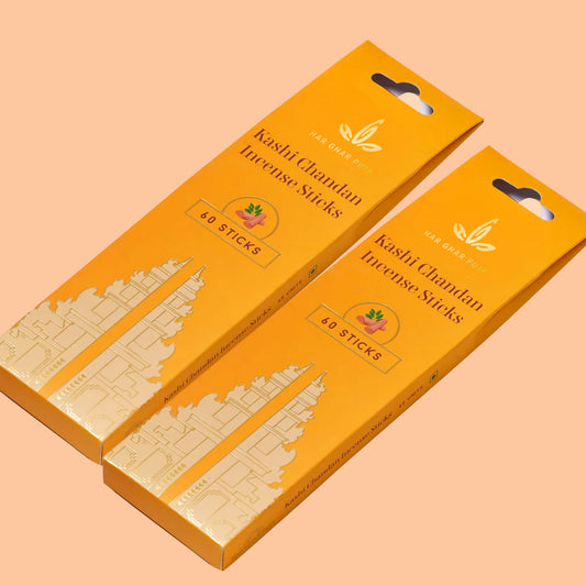 Har Ghar Puja Kashi Chandan Incense Sticks (Set of 2)