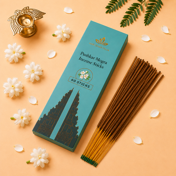 Har Ghar Puja Pushkar Mogra Incense Sticks