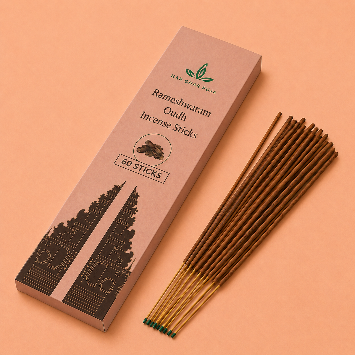 Har Ghar Puja Rameshwaram Oudh Incense Sticks