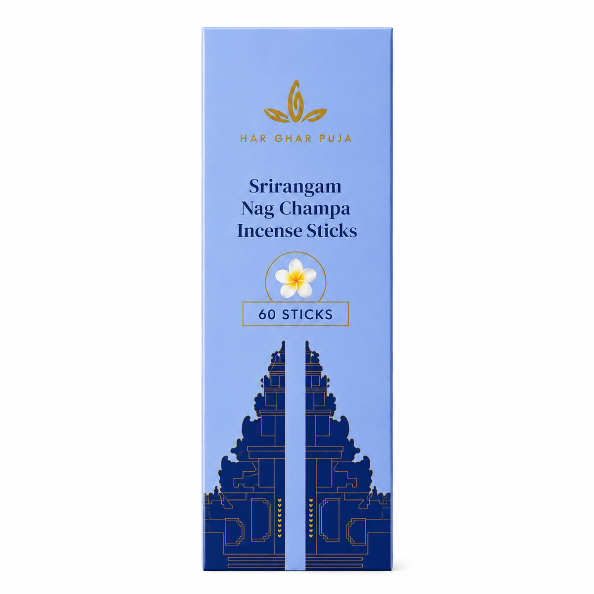 Har Ghar Puja Srirangam Nagchampa Incense Sticks