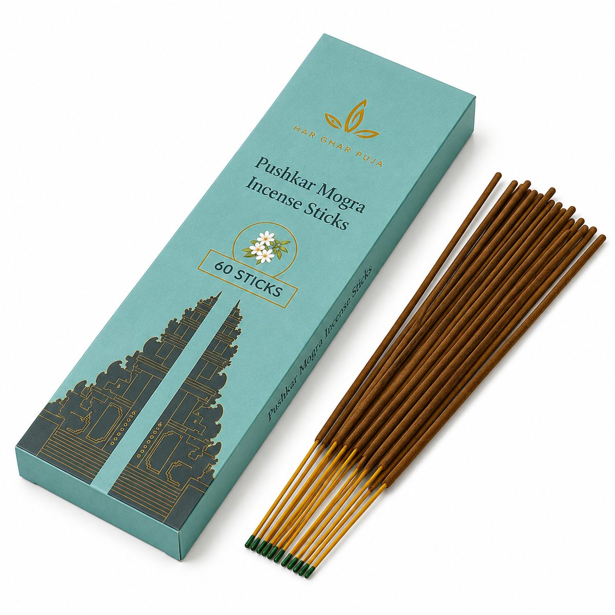 Har Ghar Puja Pushkar Mogra Incense Sticks