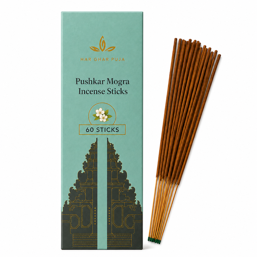 Har Ghar Puja Pushkar Mogra Incense Sticks