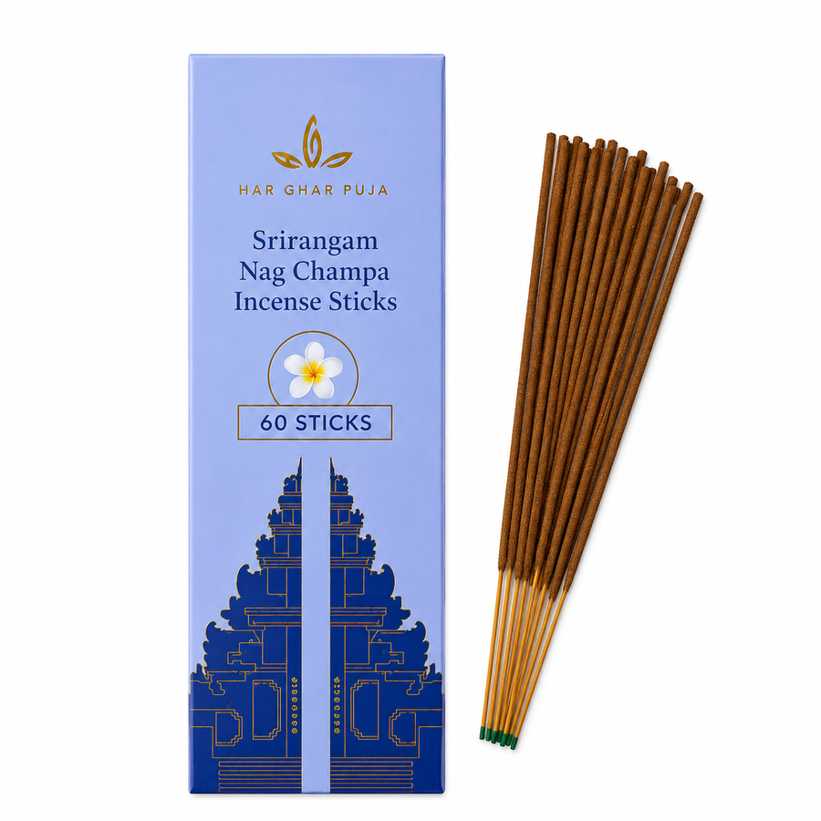 Har Ghar Puja Srirangam Nagchampa Incense Sticks
