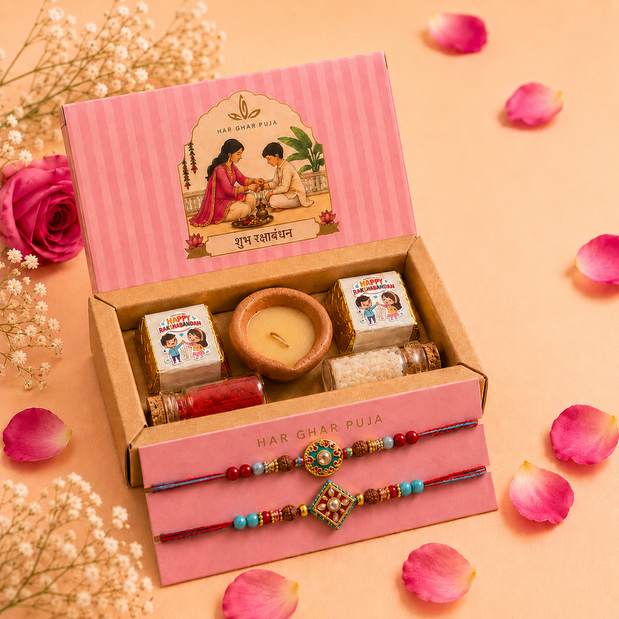 Har Ghar Puja Shubh Rakhi Box