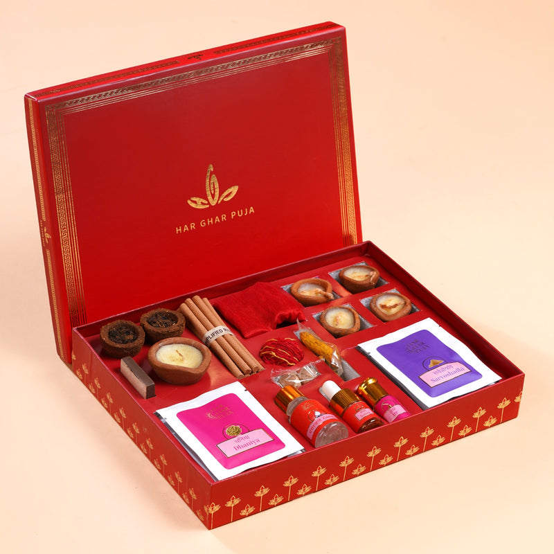Durga Puja / Navratri Puja Box by Har Ghar Puja