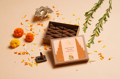 Har Ghar Puja Siddhi Vinayak Marigold Dhoop Cones