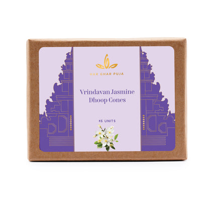 Har Ghar Puja Vrindavan Jasmine Dhoop Cones