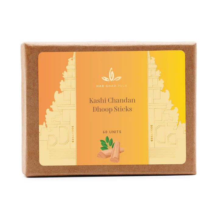 Har Ghar Puja Kashi Chandan Dhoop Sticks (Set of 2)