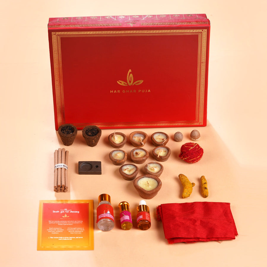 Navratri Puja Box by Har Ghar Puja