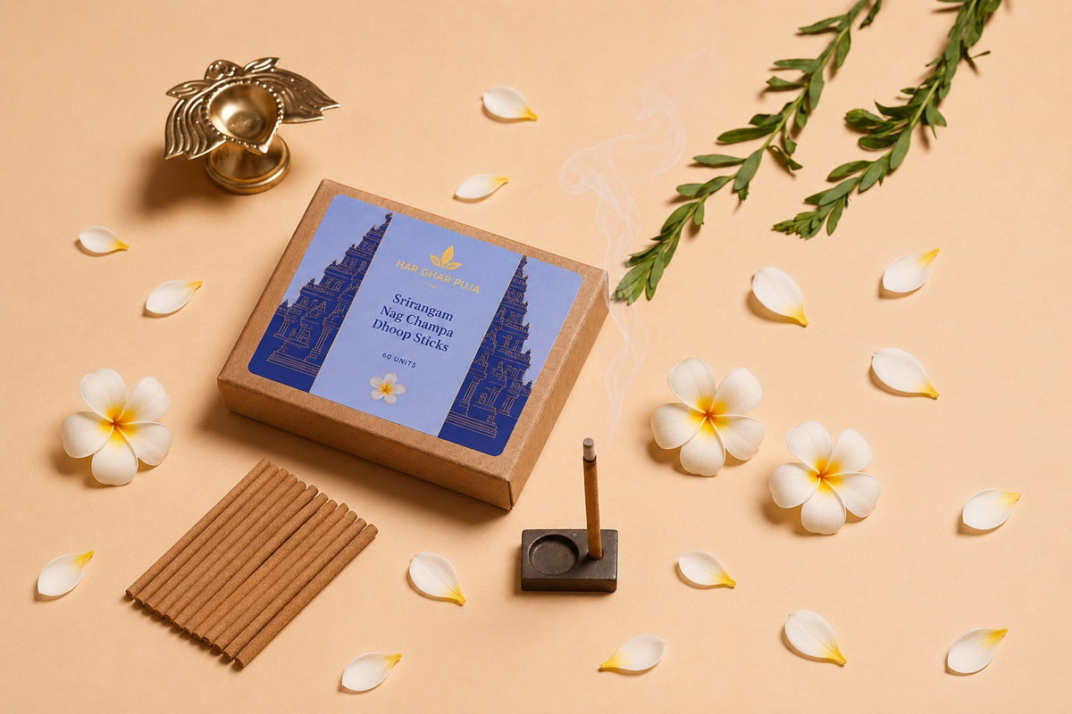 Har Ghar Puja Srirangam Nag Champa Dhoop Sticks