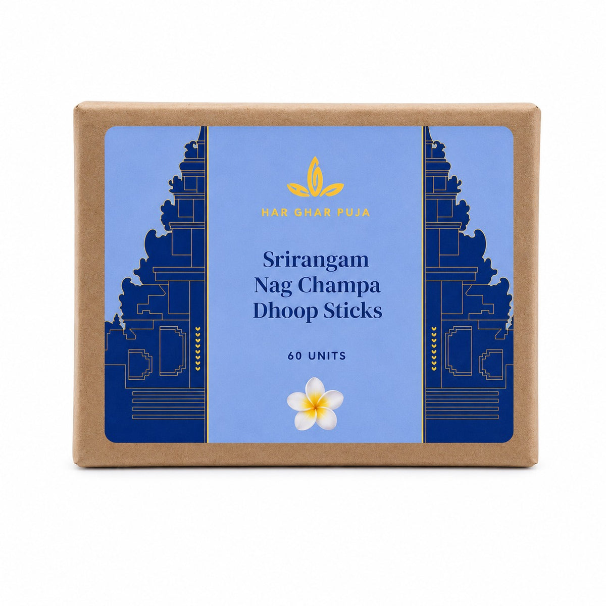 Har Ghar Puja Srirangam Nag Champa Dhoop Sticks