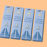 Har Ghar Puja Srirangam Nagchampa Incense Sticks (Set of 4)