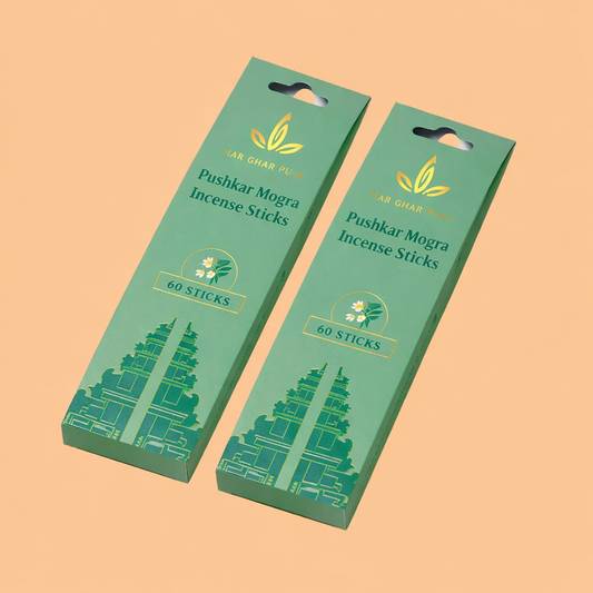 Har Ghar Puja Pushkar Mogra Incense Sticks (Set of 2)