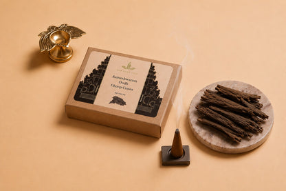 Har Ghar Puja Rameshwaram Oud Dhoop Cones (Set of 3)