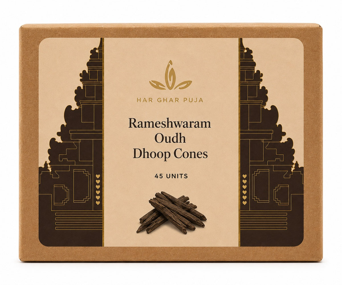 Har Ghar Puja Rameshwaram Oud Dhoop Cones
