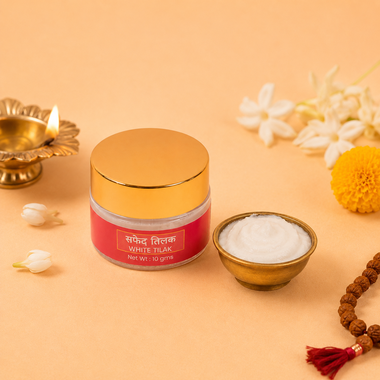 Har Ghar Puja White (Safed) Tilak