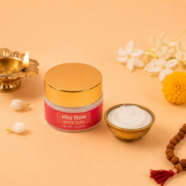 Har Ghar Puja White (Safed) Tilak